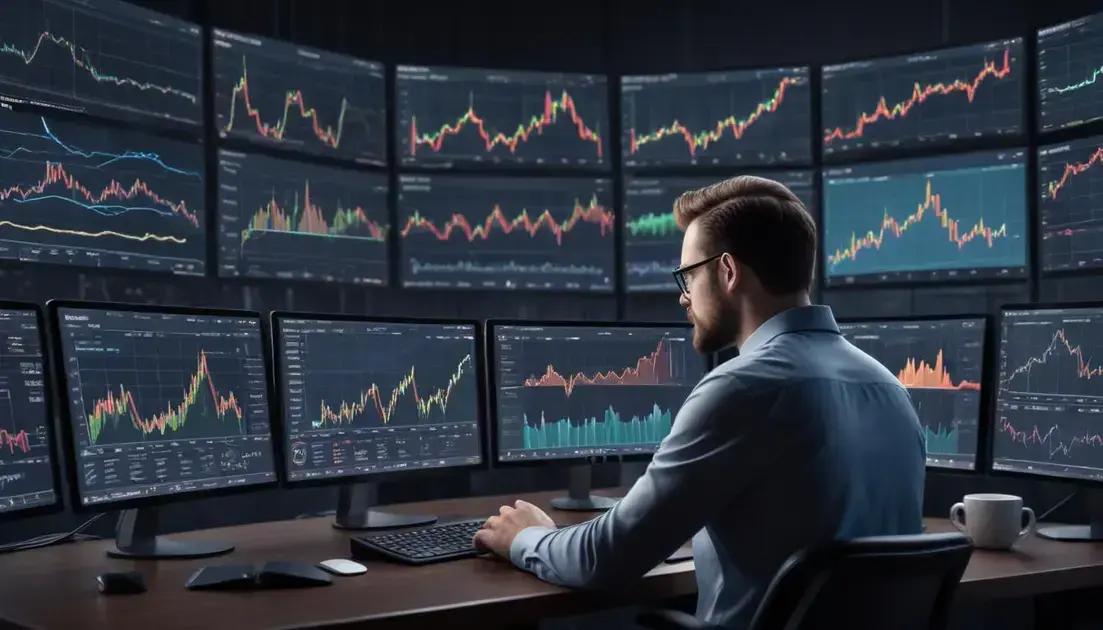 Analisando o desempenho das criptomoedas
