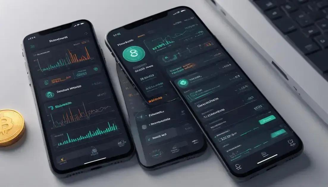Futuro dos aplicativos de investimento em criptomoedas