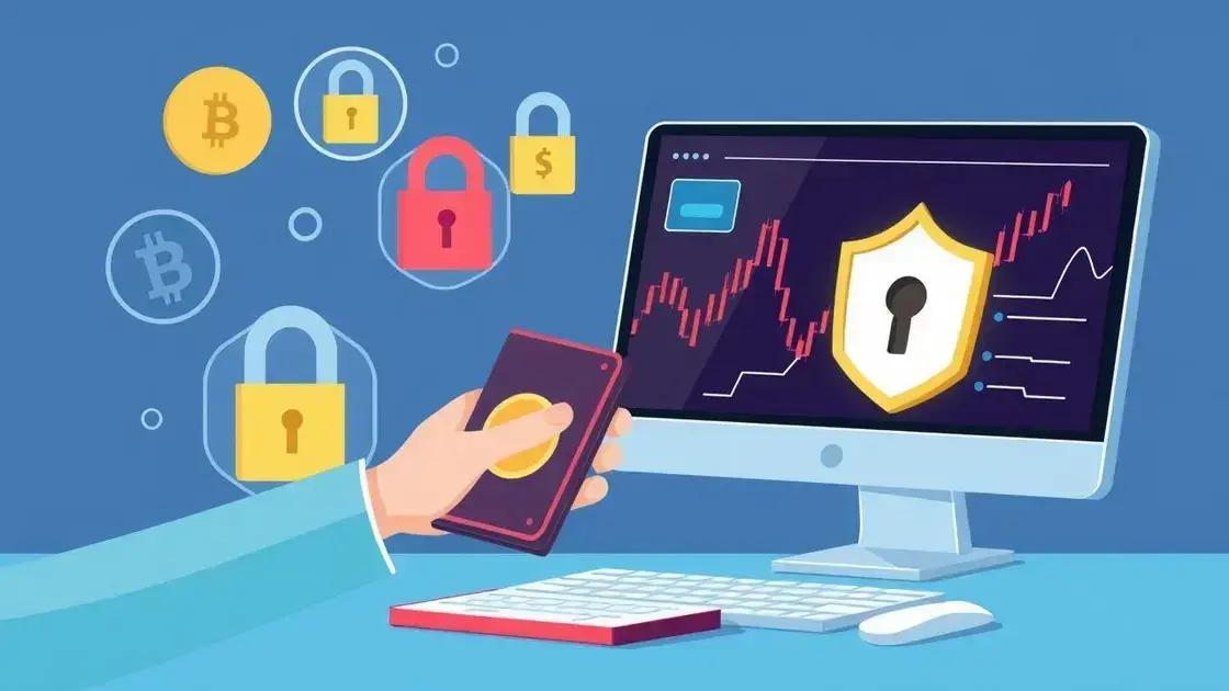 Importância da segurança na negociação de criptomoedas