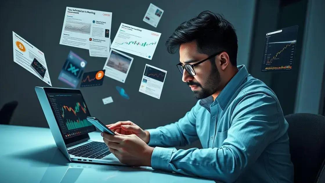 Como se informar sobre o mercado cripto diariamente