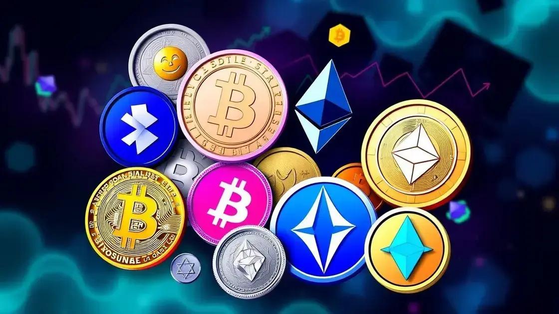 Principais criptomoedas do mercado