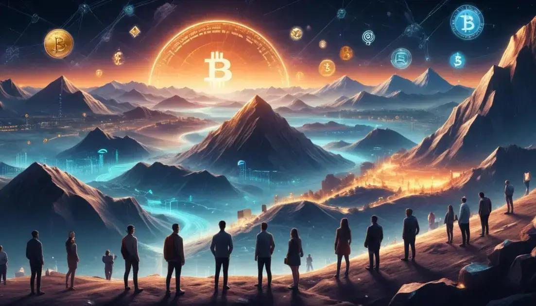 Tendências futuras no mercado de criptomoedas