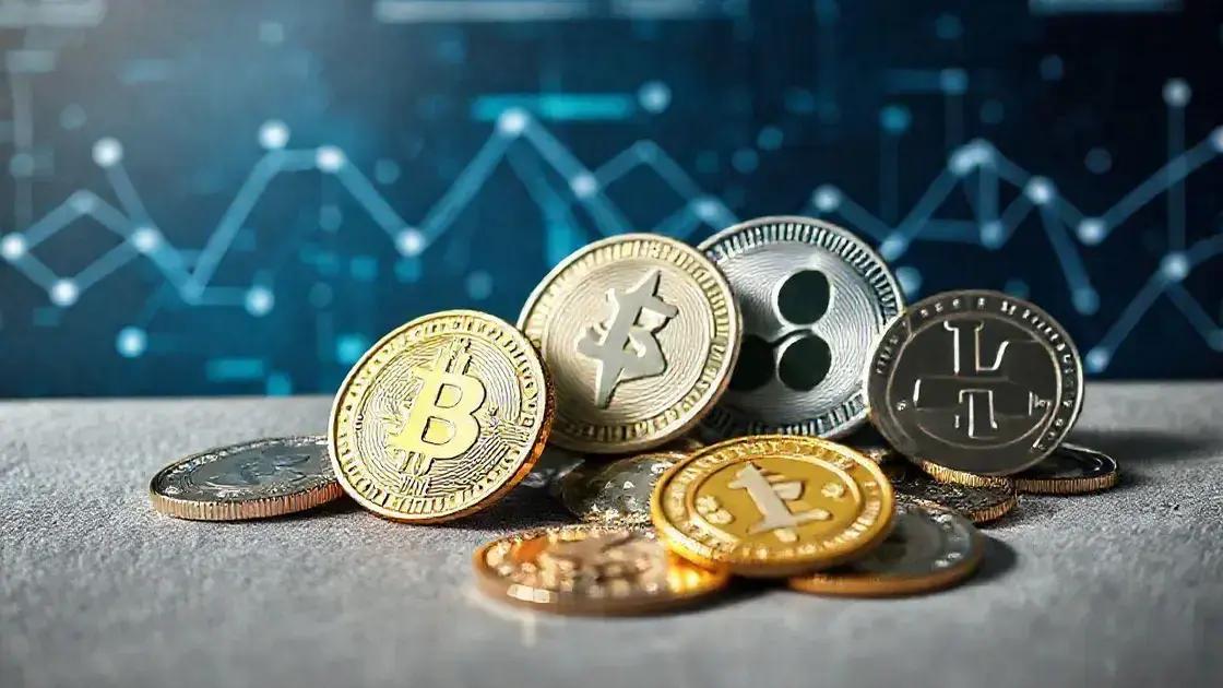 Principais tipos de criptomoedas no mercado