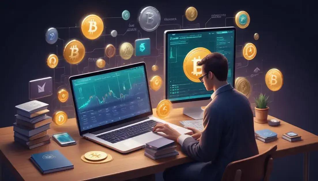 Investindo com responsabilidade em criptomoedas