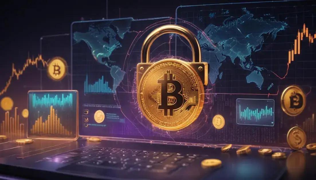Considerações sobre riscos e segurança nas criptomoedas