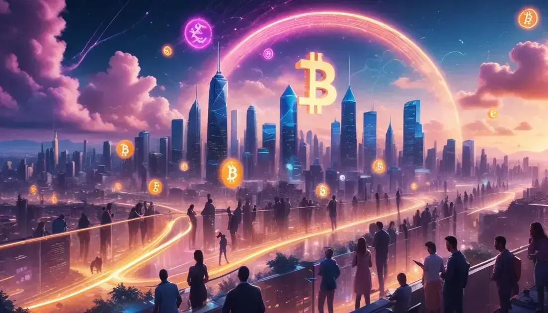 O futuro dos investimentos em criptomoedas e comunidades