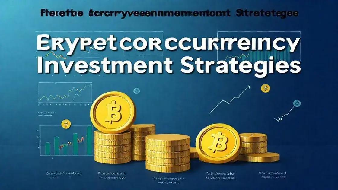 Estratégias eficazes de investimento em criptomoedas
